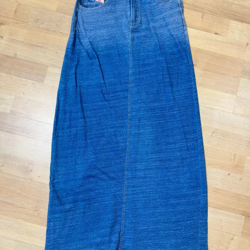 [BUNJANG] Diesel Denim-Feel Summer Long Cotton Skirt - Size M / 디젤 데님느낌 여름 롱 면 스커트 M