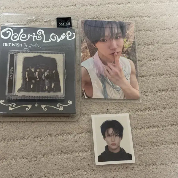 [BUNJANG] NCT WISH anteros Vic mini Jaehee Photocard & Instant Photo Set Bundle Set / 엔시티위시 안테로스 빅스미니 재희 포카 증사 세트 일괄