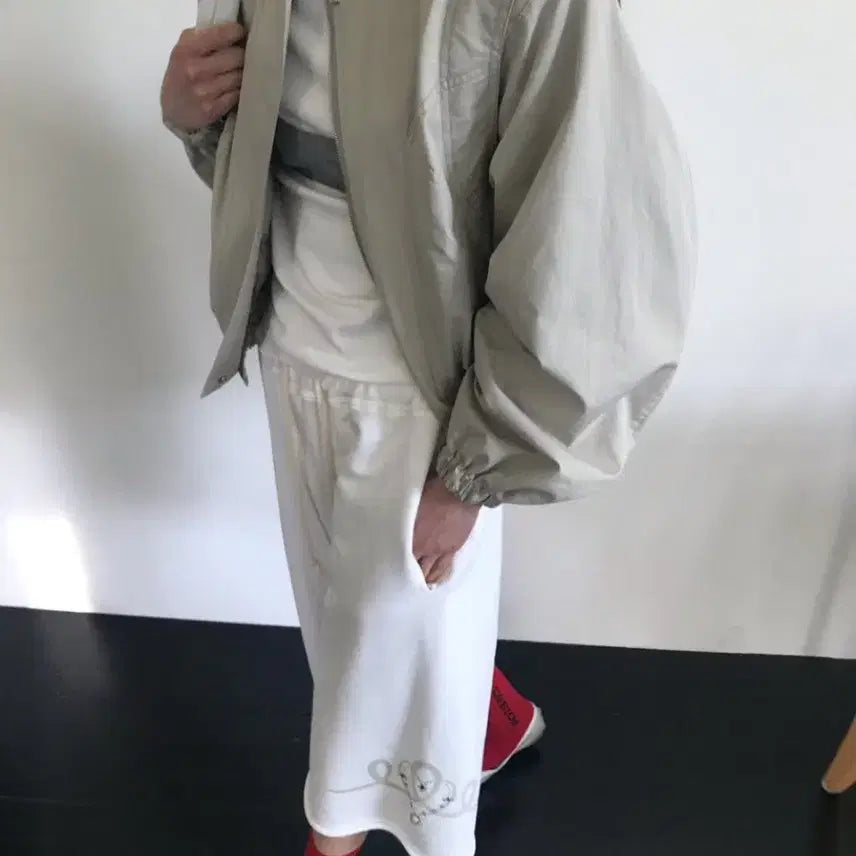 [BUNJANG] We Are Abel Blouson Jacket Khaki / 새상품)위아 아벨 블루종 카키 weare