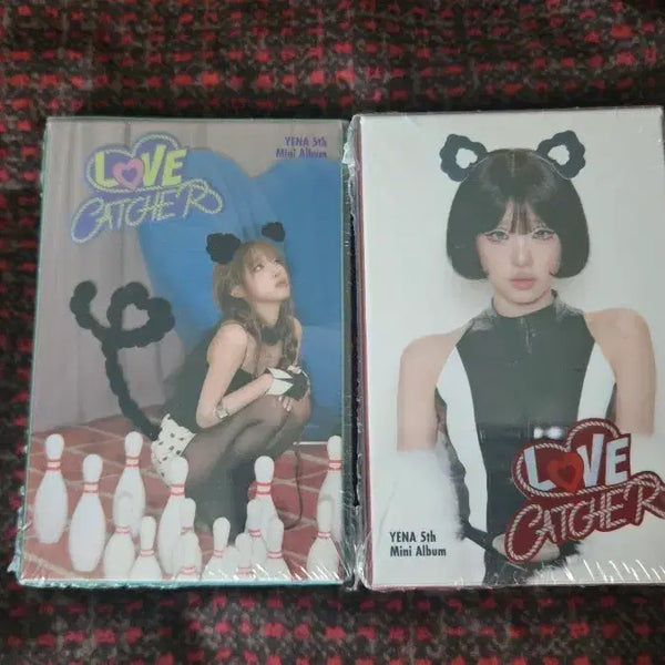 [BUNJANG] Choi Yena Love Catcher Sealed Mini Album Bundle Set / 최예나 Love Catcher 미개봉 미니 앨범 일괄