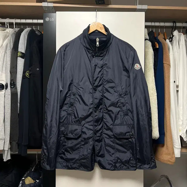 [BUNJANG] Moncler Aixe Nylon Windbreaker Jacket / [2]몽클레어 나일론 바람막이 아익스 자켓