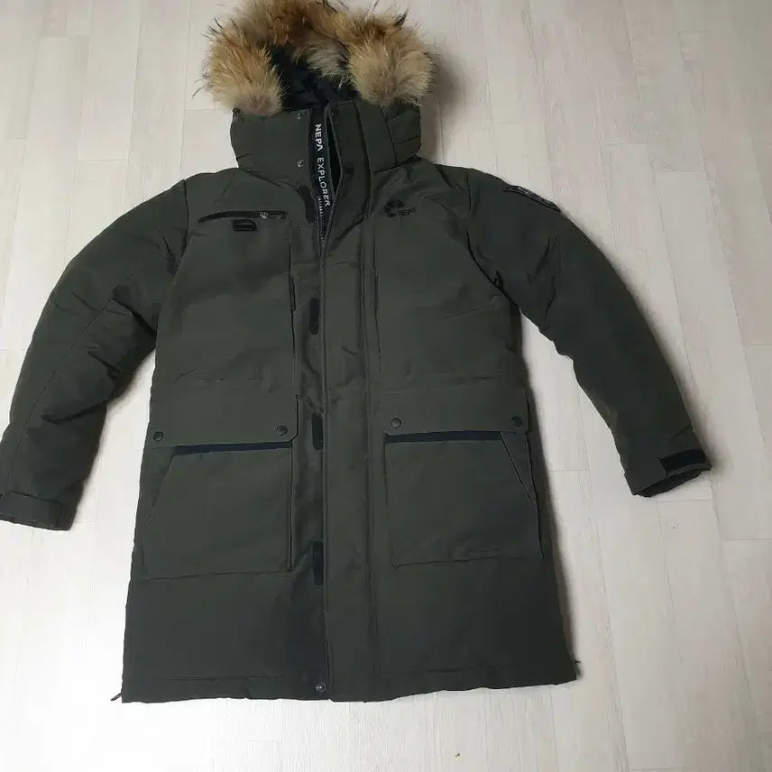 [BUNJANG] Nepa Explorer Goose Down Parka Men's Size 95 / 네파 구스패딩 남95 익스플로러  군복야상  거의새것