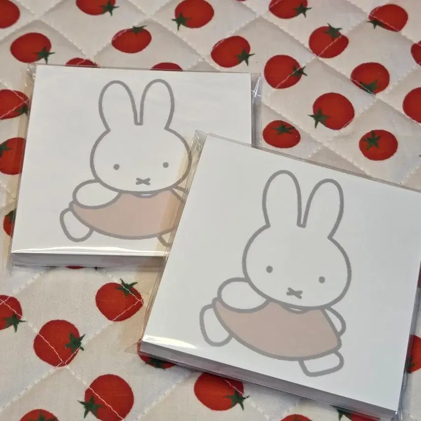 [BUNJANG] Miffy 100 Sheets Memo Pad / 미피 떡메모지 100매입