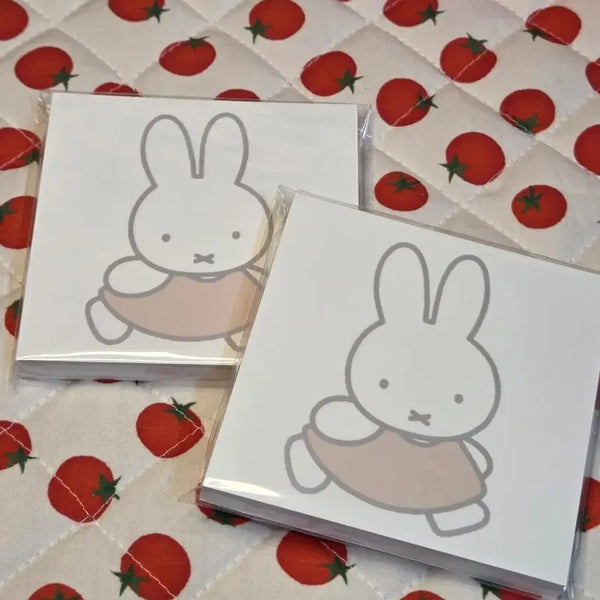 [BUNJANG] Miffy 100 Sheets Memo Pad / 미피 떡메모지 100매입