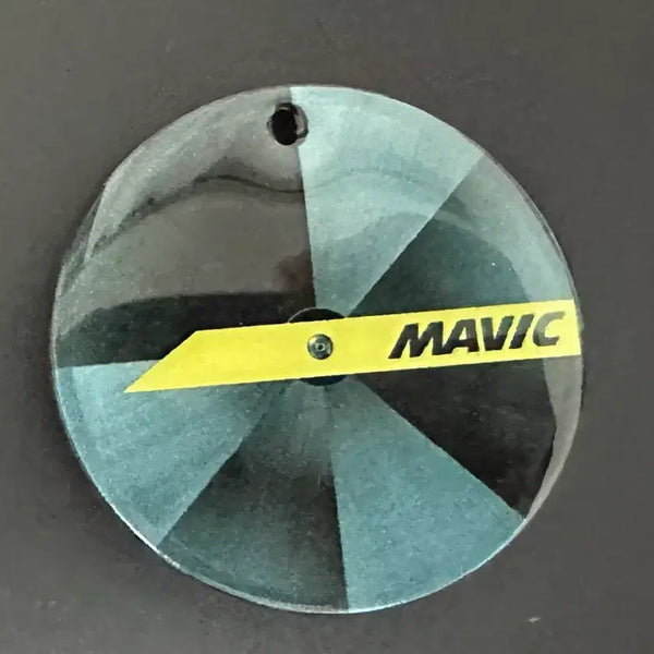 [BUNJANG] Mavic Disc Wheel Real Carbon Keyring / 마빅 디스크휠 리얼카본 키링