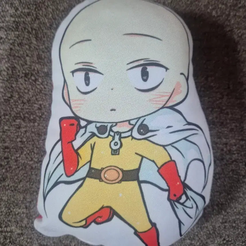 [BUNJANG] One-Punch Man Saitama Mini Cushion / [2차 굿즈] 원펀맨 사이타마 미니 쿠션