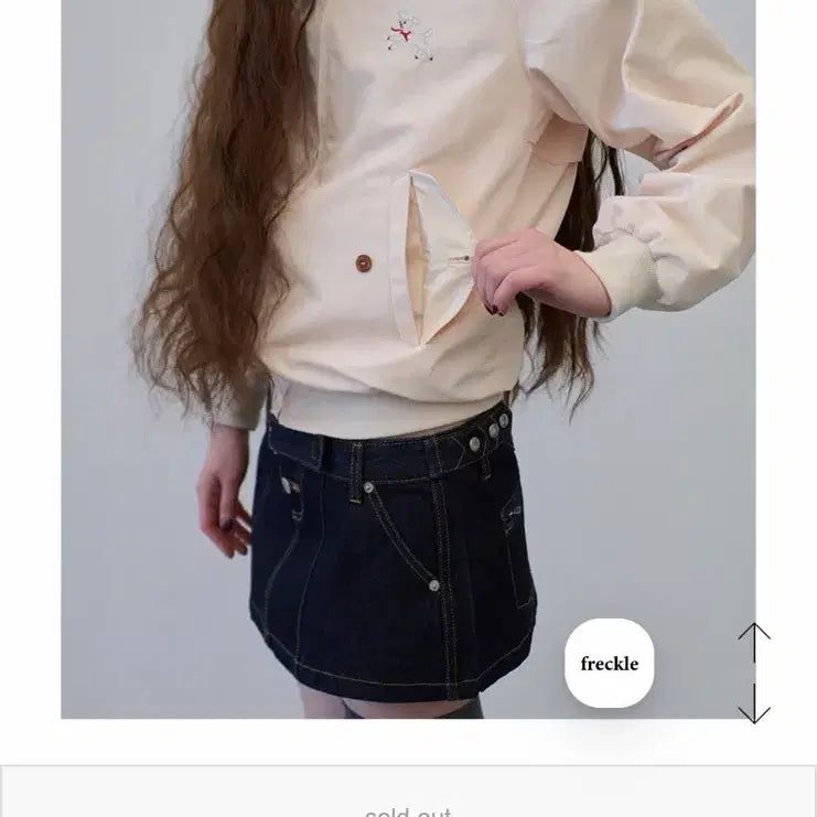 [BUNJANG] Sheep Needlepoint Bomber Jacket Ivory / sheep needlepoint bomber jacket 아이보리 판매