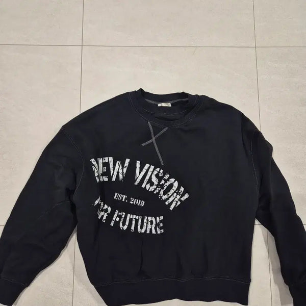 [BUNJANG] Etce Black Sweatshirt L / etce 맨투맨 L