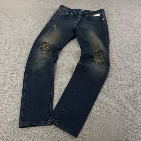 [BUNJANG] Dolce & Gabbana 31-inch Plate Damage Washing Jeans / (31인치) 돌체앤가바나 플레이트 데미지 워싱 청바지