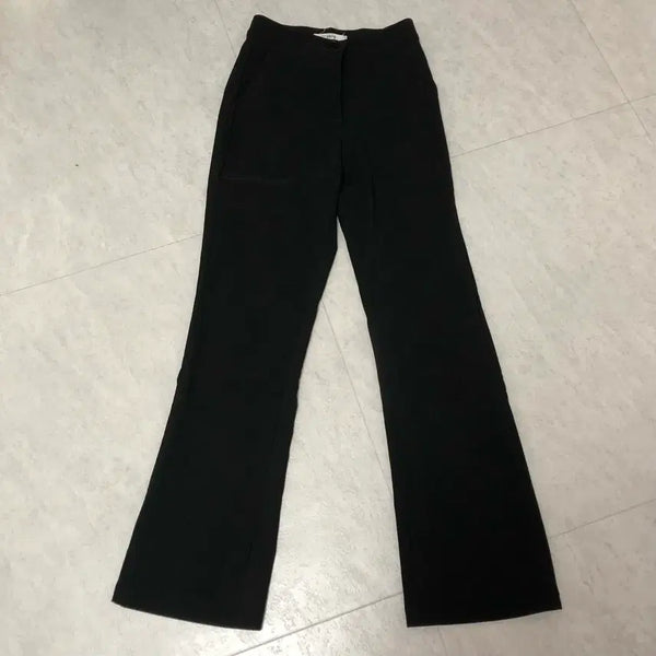 [BUNJANG] Gogosing Bootcut Slacks Black XS / 고고싱 부츠컷 슬랙스 블랙 XS