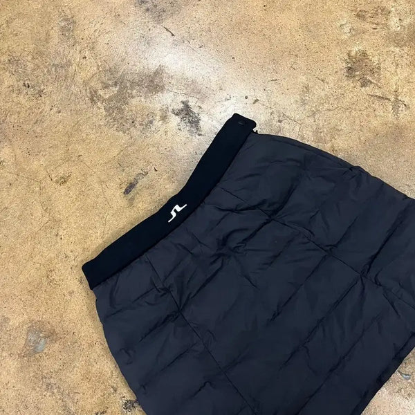 [BUNJANG] J.lindeberg Padded Skirt Black / [정품/M] 제이린드버그 패딩 스커트 블랙