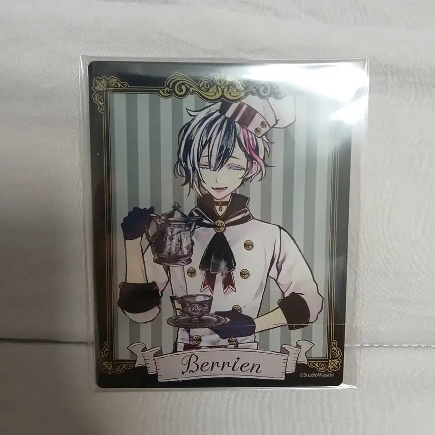 [BUNJANG] Akuneko "Black Butler" Chef Berion Acrylic Stand / 아쿠네코 악마집사와 검은 고양이 베리언 요리사 아크릴 신년 바토코레