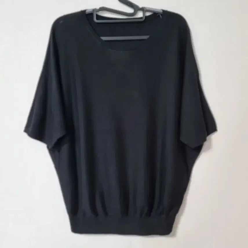 [BUNJANG] Lyocell Silk Blend Batwing Knit Top / 리오셀.실크혼방 가오리핏 니트66.77