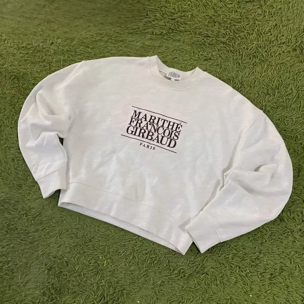 [BUNJANG] Marithe Francois Girbaud Women's Sweatshirt / (S) 마리떼 프랑소와 저버 여성 맨투맨
