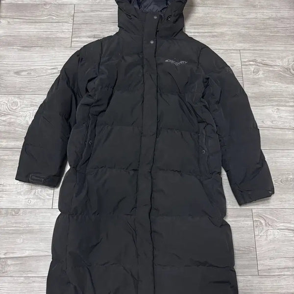 [BUNJANG] Discovery Expedition Long Padded Jacket Black M (95) / 디스커버리 롱패딩 블랙 M 95