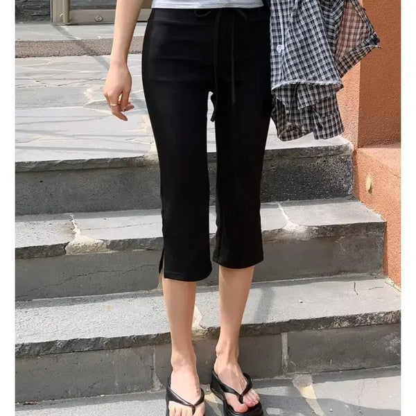 [BUNJANG] Women's Black 7/8 Length Training Capri Pants - Size S / 새상품 트레이닝 카프리 팬츠 s사이즈