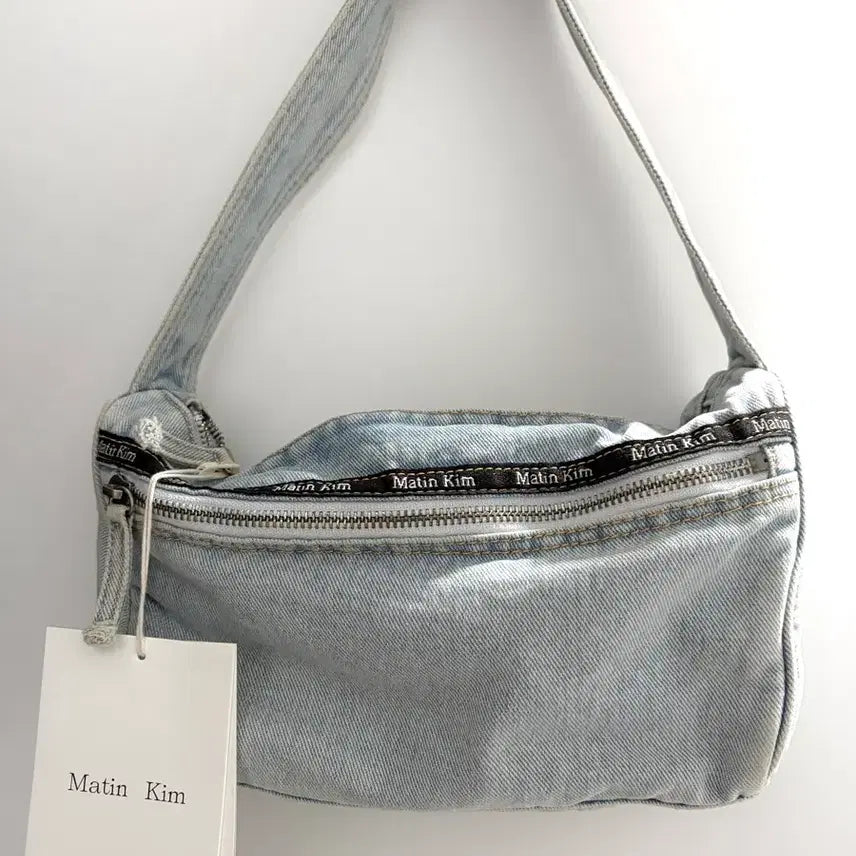 [BUNJANG] Matin Kim Vintage Denim Tote Bag / 마뗑킴 가방 빈티지 데님 토트백 가방