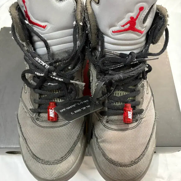 [BUNJANG] Nike Off-White Air Jordan 5 Muslin (275) / (275) 나이키 오프화이트 에어조던5 무슬린