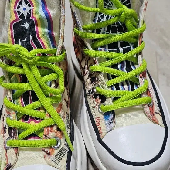 [BUNJANG] Converse Run Star Hike Printing High-Top Sneakers / 컨버스 런스타 하이크 프린팅 하이탑