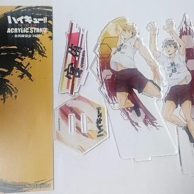 [BUNJANG] Haikyuu!! Inarizaki Twins Atsumu & Osamu 2021 Joint Acrylic Stand Bundle Set / 하이큐 2021 합동 아크릴 미야 아츠무 오사무 일괄 스탠드 이나리자키