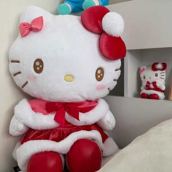 [BUNJANG] Hello Kitty Santa Plush Doll / 헬로키티 산타 인형 봉제인형 판매