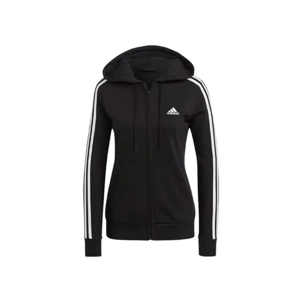 [BUNJANG] Adidas Women's Full Zip Hoodie Black GL0792 / S 아디다스 여성 후드티 풀집업 후드 블랙 GL0792