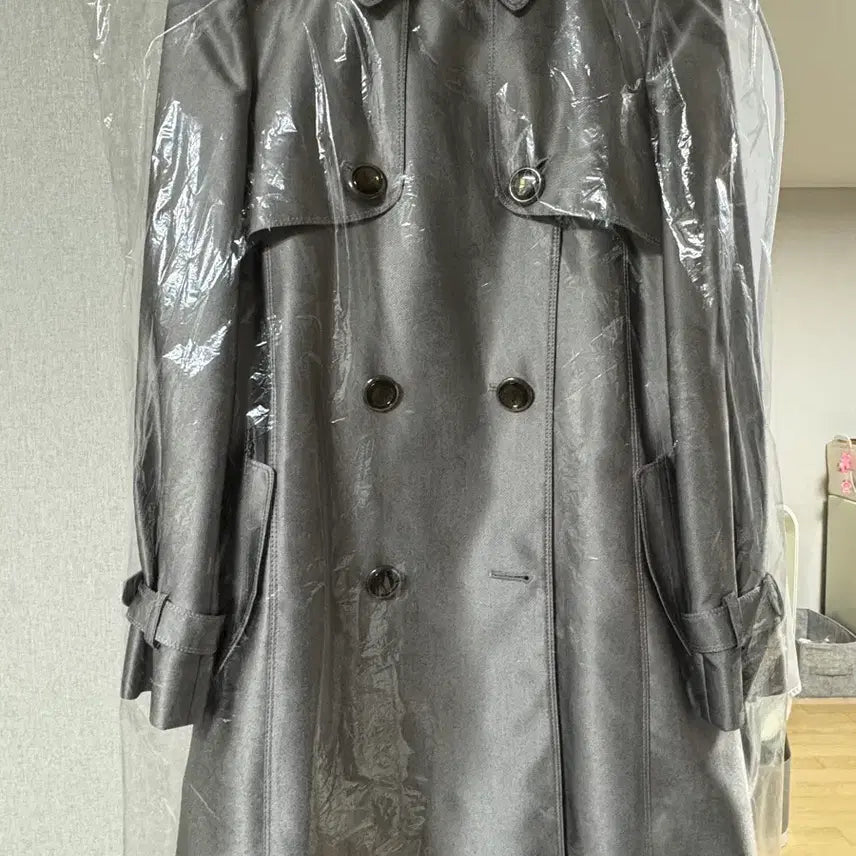 [BUNJANG] Minimum Reflex Gray Trench Coat (S) / 코트2개 다드려요 미니멈  그레이 트렌치 울안감있어서 따뜻함(S)이랑TO