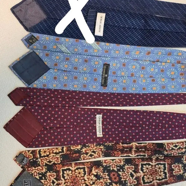 [BUNJANG] Armani Neckties Bundle Set (16 pcs) / 넥타이 8개 일괄판매