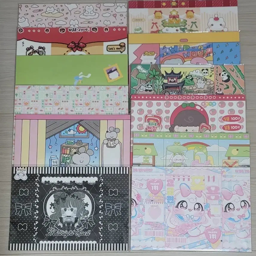 [BUNJANG] Special Edition Wrapping Paper Set / 특판 랩핑지 12세트 일괄