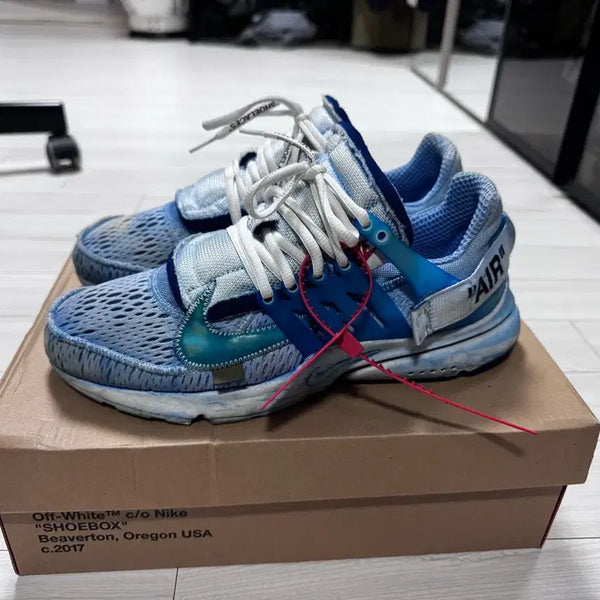 [BUNJANG] Nike Off-White The Ten Air Presto Custom (270mm) / 나이키 오프화이트 더텐 프레스토 270 커스텀