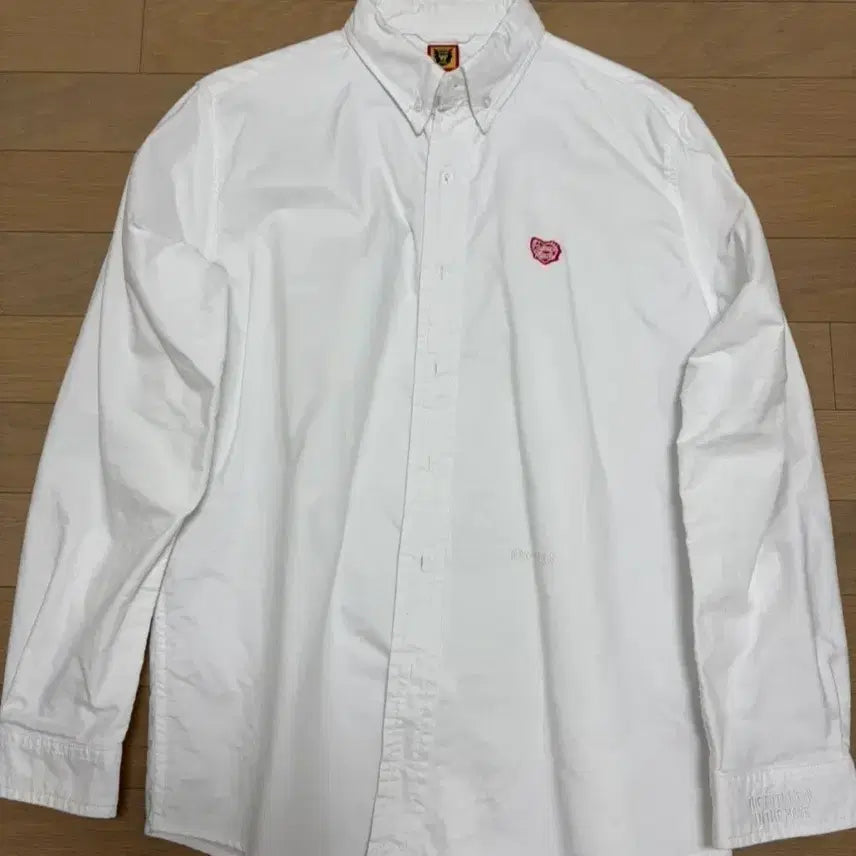 [BUNJANG] Human Made Oxford White Shirt L / 휴먼메이드 옥스포드 화이트 셔츠 L 상태좋음 정품
