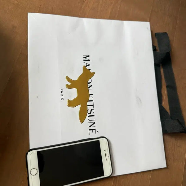 [BUNJANG] Maison Kitsuné Shopping Bag / 메종키츠네 쇼핑백