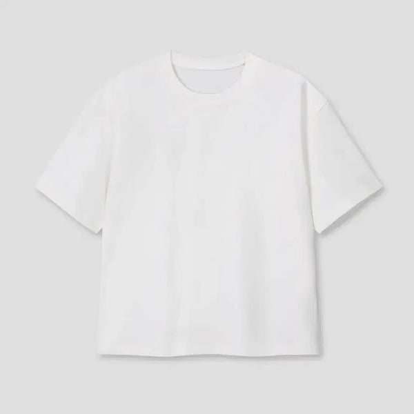 [BUNJANG] DIVEIN Cropped Short-Sleeve T-Shirt (Size 2) / (택 달린 새상품) DIVEIN 크롭 반팔 티셔츠(2사이즈)