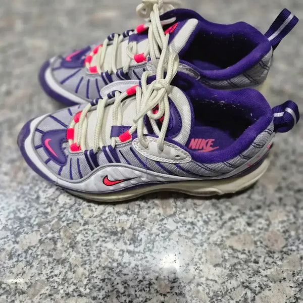 [BUNJANG] Nike Air Max 98 Purple/Pink Sneakers / 나이키 에어맥스 98 보라/핑크 운동화