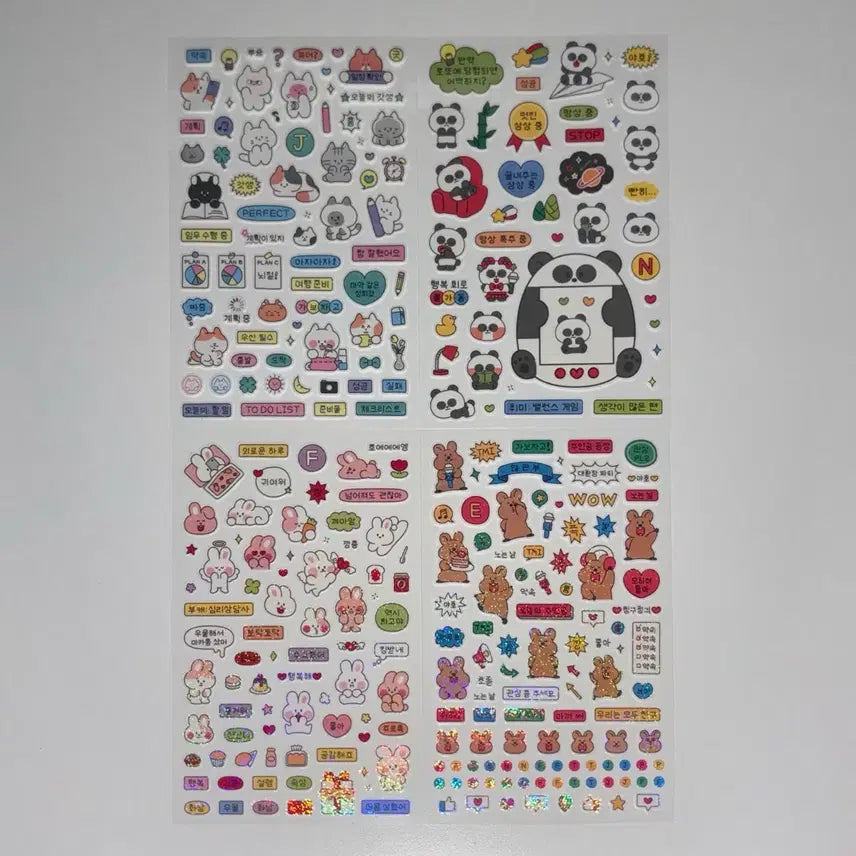[BUNJANG] Vintage Diary Deco Sticker Bundle / 고전 다꾸 스티커 일괄 판매 4