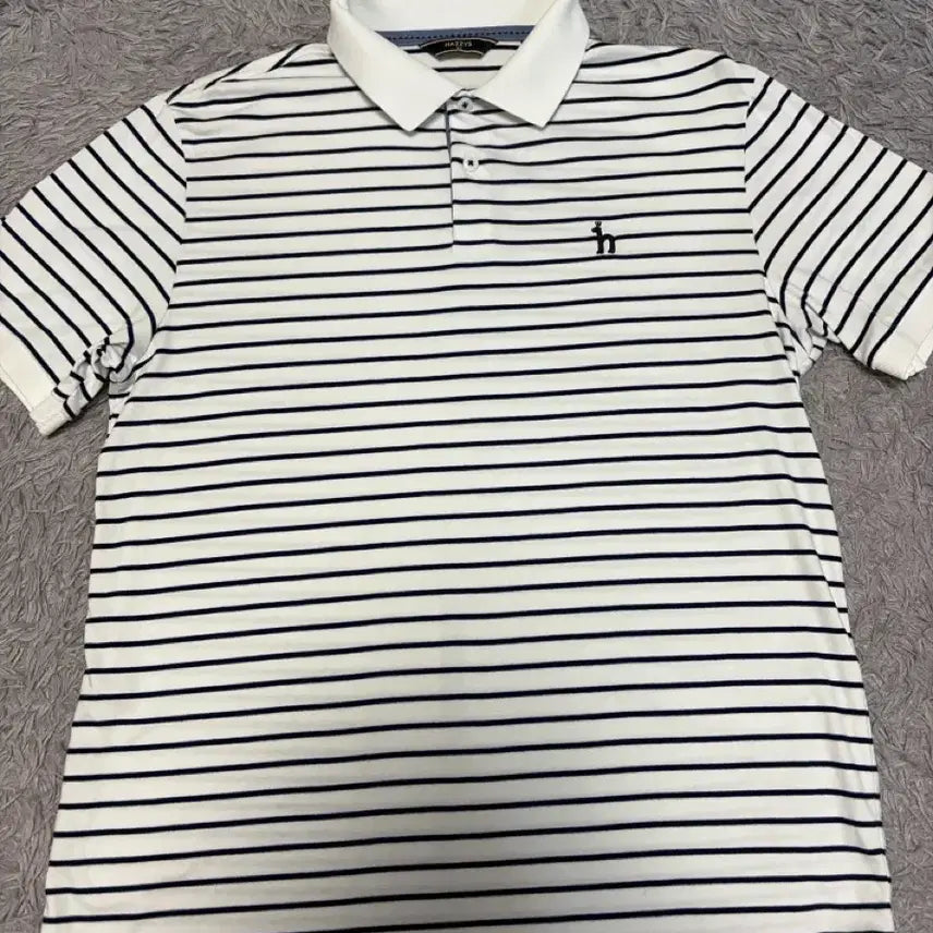 [BUNJANG] Hazzys Men's Short-Sleeve T-Shirt Size 100 / 헤지스 남성 반팔티 100