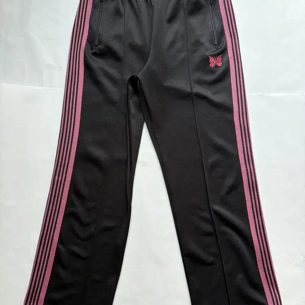 [BUNJANG] Needles Track Pants Black/Pink M / 니들스 트랙 팬츠