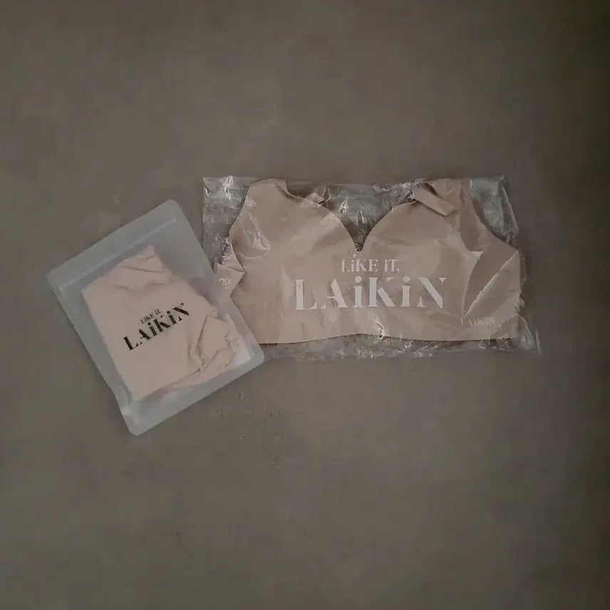 [BUNJANG] Laikin Comfort Push-up Fusing Bra and Fusing Briefs Set / 새상품)LAiKiN 라이킨 속옷세트