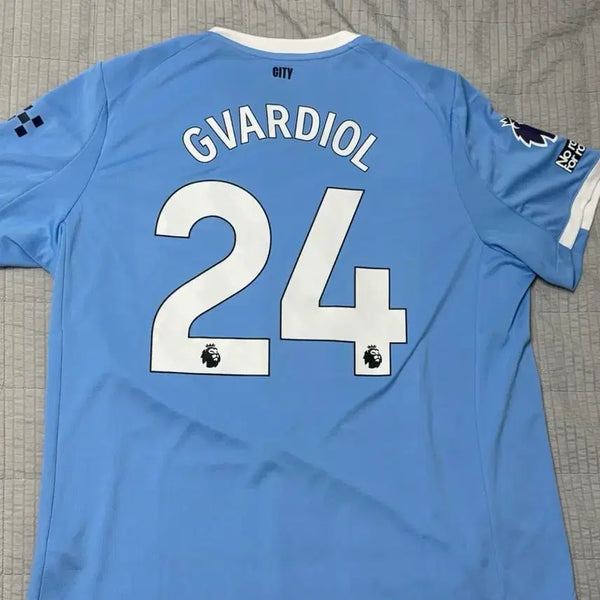 [BUNJANG] Manchester City 25-26 Season Home Gvardiol #24 Replica Jersey / 2XL) 맨체스터 시티 25-26 시즌 HOME 유니폼 그바르디올(24)