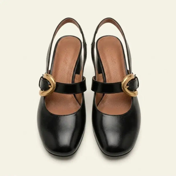 [BUNJANG] JS STUDIO Black Mary Jane Slingback Heels / (새상품;99000원)지스튜디오 블랙 메리제인 슬링백