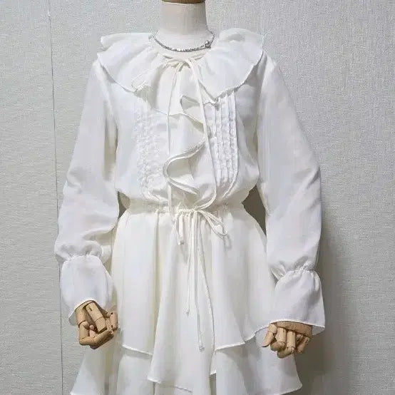 [BUNJANG] Mixxo Mini Dress Cream White / 미쏘 미니 원피스 S