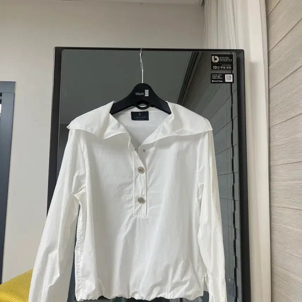 [BUNJANG] Lanvin White Blouse / (가격인하)랑방 흰색블라우스