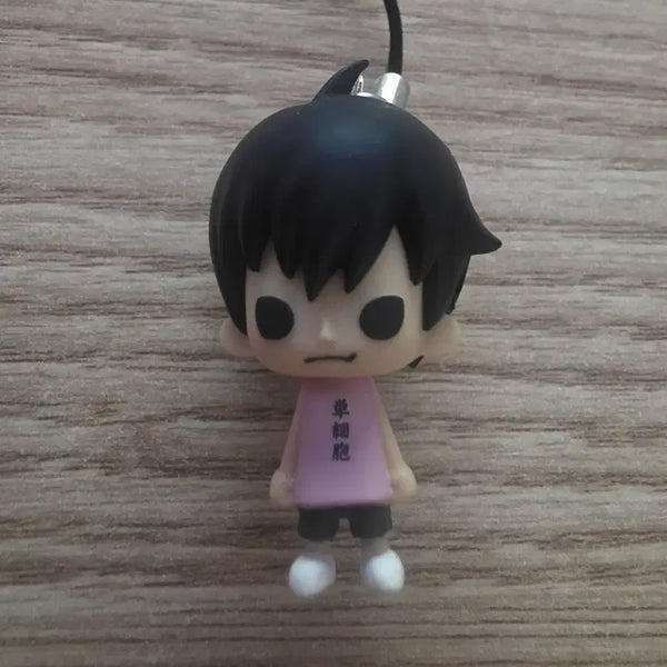 [BUNJANG] Haikyuu!! Kageyama Tobio ToruColle Ichigo T-Shirt Ver. Mascot / 하이큐 카게야마 토비오 토루코레 원포인트 마스코트 사자성어 티셔츠ver.