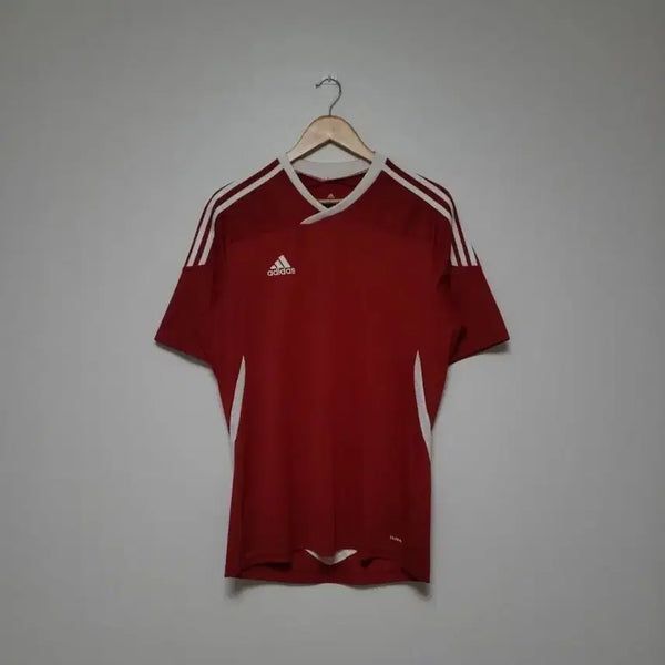 [BUNJANG] Adidas Tiro Red Short Sleeve T-Shirt Size 105 / (105) ADIDAS 아디다스 티로 레드 반팔 티셔츠 운동