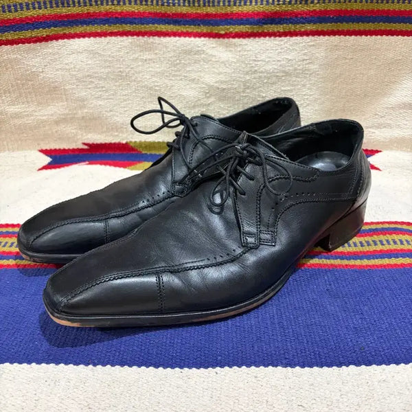 [BUNJANG] Katharine Hamnett Long Nose Square Toe Derby Shoes / 캐서린햄넷 롱노즈 스퀘어토 더비슈즈