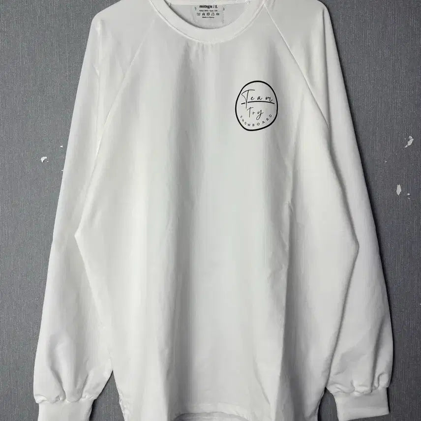 [BUNJANG] Mitsgu Long Sleeve Round Neck T-Shirt / [L] mitsgu 롱슬리브 라운드넥 티셔츠