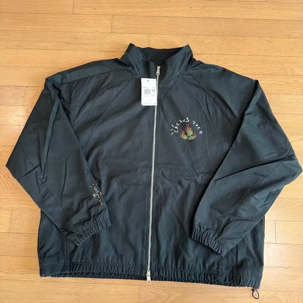 [BUNJANG] Nike Jordan x Travis Scott Woven Jacket Black / [XXXL/3XL] 나이키 조던 x 트래비스 스캇 우븐 자켓 블랙