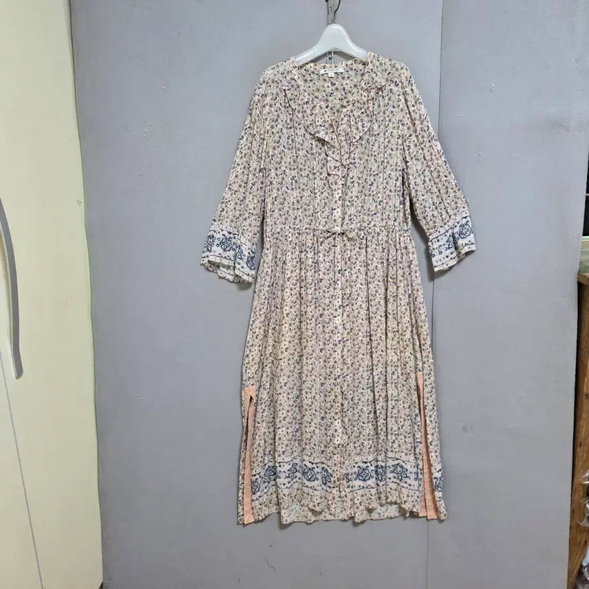 [BUNJANG] Thursday Island Flowy Long Dress M / 써스데이아일랜드 하늘거리는 롱원피스 M  n5719