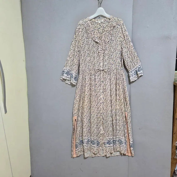 [BUNJANG] Thursday Island Flowy Long Dress M / 써스데이아일랜드 하늘거리는 롱원피스 M  n5719