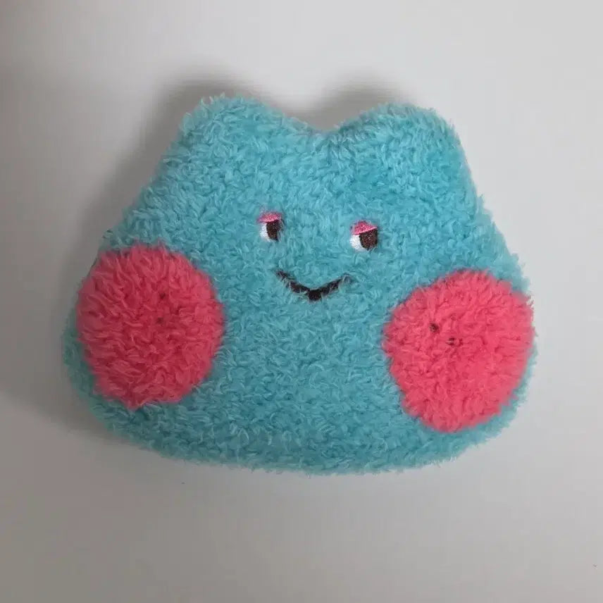 [BUNJANG] LINE FRIENDS Minini Slow Lenny Face Plush Pouch / 라인프렌즈 미니니슬로 레니니 얼굴 인형 파우치